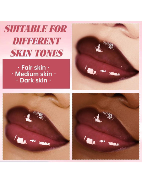 Set de Brillo Labial Nutritivo y Lápiz Labial Marrón - 32g Set de Brillo Labial Nutritivo y Lápiz Labial Marrón - 32g