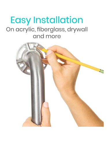 Barra de Agarre Vive Acero Inoxidable 30.48 cm 200 kg