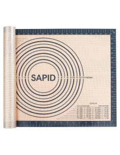 Alfombrilla de Silicona Antideslizante SAPID 40.6x61 cm Gris