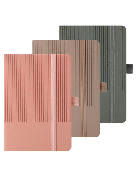 Cuadernos de Bolsillo BOBO RABBIT 3 Paquete Tapa Dura A6