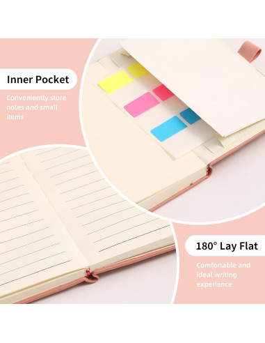 Cuadernos de Bolsillo BOBO RABBIT 3 Paquete Tapa Dura A6