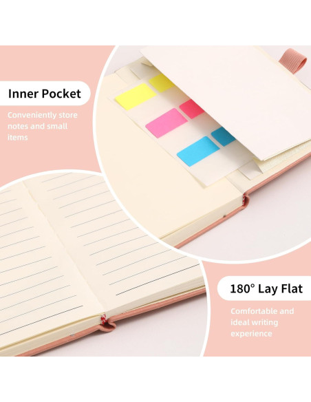 Cuadernos de Bolsillo BOBO RABBIT 3 Paquete Tapa Dura A6