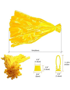 100 Bolsas de Malla Reutilizables EBOCACB 38cm para Frutas y Verduras 2