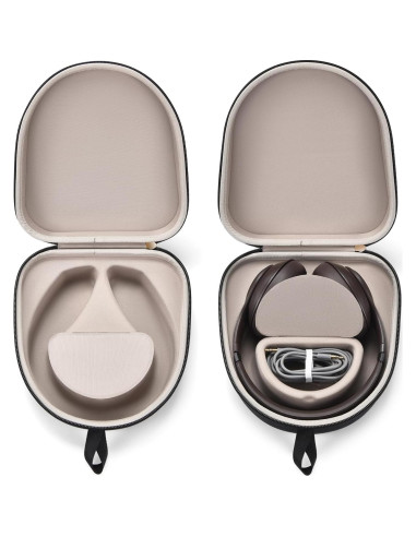 Funda Dura de Transporte Seracle para Auriculares Beats - Negro