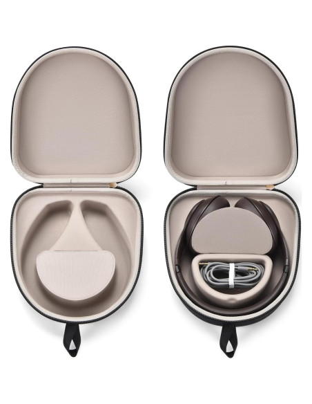 Funda Dura de Transporte Seracle para Auriculares Beats - Negro Funda Dura de Transporte Seracle para Auriculares Beats - Negro