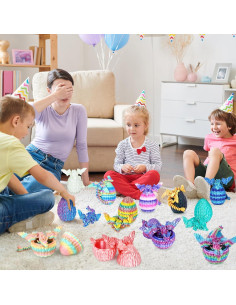 12 Huevos de Dragón 3D Mydhall con Mini Dragón Bebé - Multicolor 2