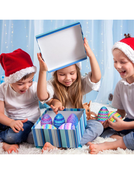 12 Huevos de Dragón 3D Mydhall con Mini Dragón Bebé - Multicolor