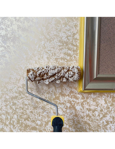 Rodillo de pintura de esponja Hanroy 17.78 cm para decoración