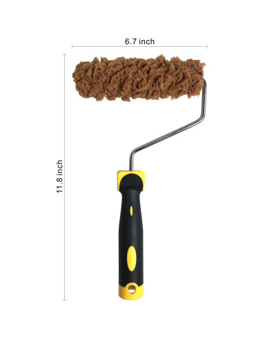 Rodillo de pintura de esponja Hanroy 17.78 cm para decoración