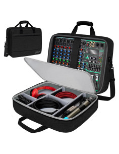 Estuche para Mezclador de Audio SNIGJAT 39.37x33.02cm Negro