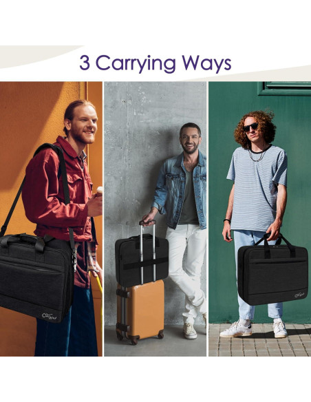 Estuche para Mezclador de Audio SNIGJAT 39.37x33.02cm Negro