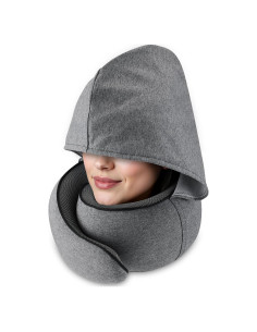 Almohada de Viaje MIAGLACE AirTraveler Hood - Espuma de Memoria