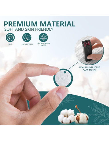 200 Toallas Comprimidas Desechables KISEER para Viajes y Camping