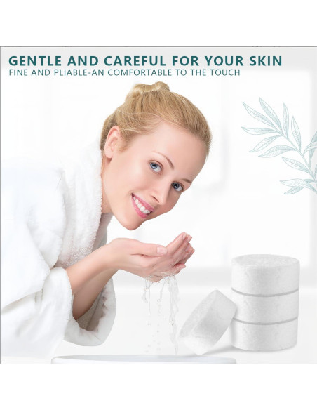 200 Toallas Comprimidas Desechables KISEER para Viajes y Camping