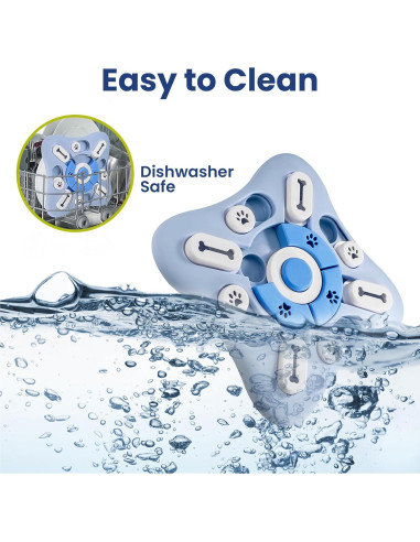 Juguete Interactivo para Perros PawsPik - Alimentador Lento 25.4 cm