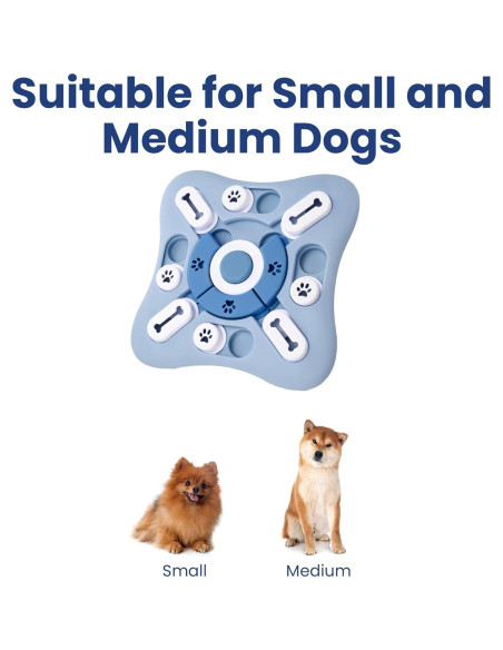 Juguete Interactivo para Perros PawsPik - Alimentador Lento 25.4 cm