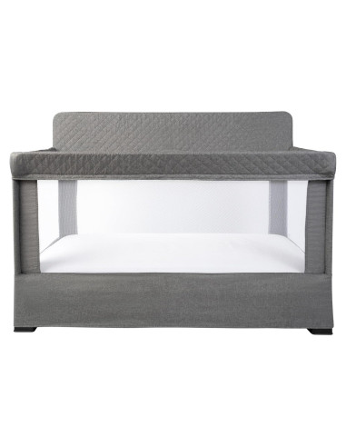 Cuna completa Baby Delight Lunaire malla transpirable Tweed