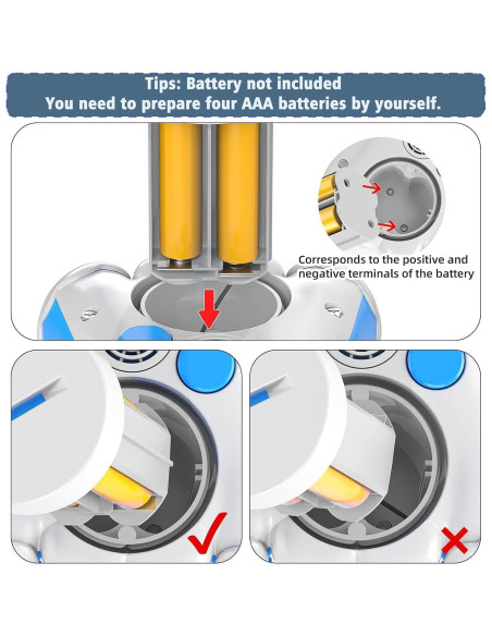 Juego de Cabezal de Ducha Elefante Fanfoobi + Gorro Protector