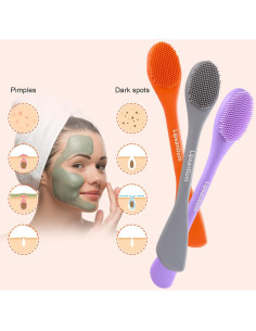 Set de 3 Brochas de Silicona para Mascarillas Lipxantiom 2