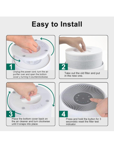 Filtro de Reemplazo Doifyn Core 300 para Purificador LEVOIT