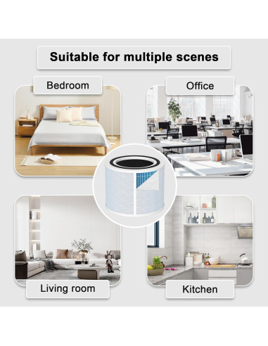 Filtro de Reemplazo Doifyn Core 300 para Purificador LEVOIT