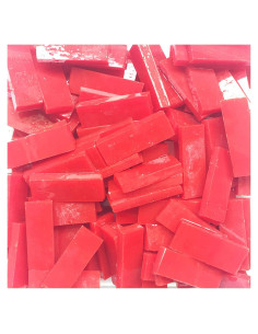 Tira de Vidrio Templado BTMIEY 0.7x2.1 cm Rojo 200g