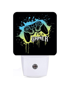 Luz Nocturna Enchufable FSHVQKD Soy un Gamer 11.5x7.5x5 cm