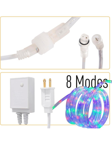 Luces de Cuerda LED Impermeables CHORLED 6.1m Multicolor