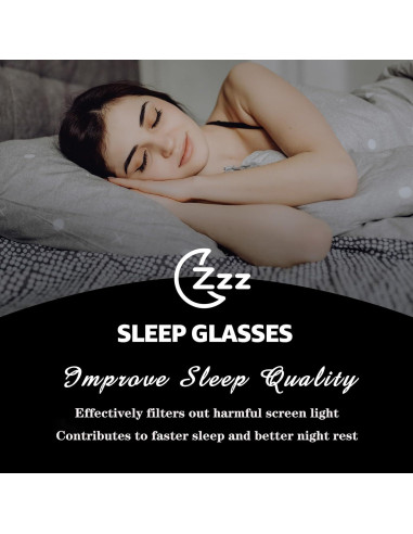 Gafas Clip-On VIEWBETTER Bloqueo Luz Azul 3 Piezas Naranja Amarillo