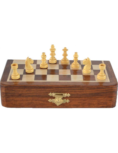 Juego de Ajedrez de Viaje Magnético ChessBazar 18x18 cm