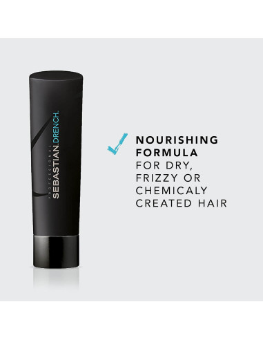 Champú Drench Sebastian Professional 250 ml Hidratación Profunda