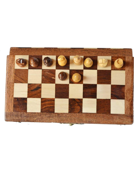 Juego de Ajedrez de Viaje Magnético ChessBazar 18x18 cm