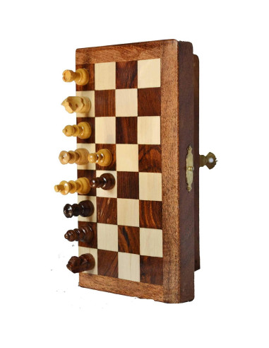 Juego de Ajedrez de Viaje Magnético ChessBazar 18x18 cm