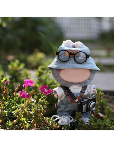 Conjunto de Ropa para Muñecas 17cm PreppyLuxe Denim 6 Piezas Conjunto de Ropa para Muñecas 17cm PreppyLuxe Denim 6 Piezas