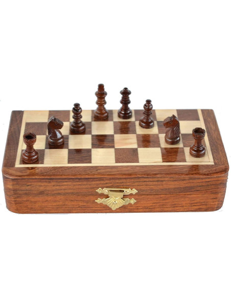 Juego de Ajedrez de Viaje Magnético ChessBazar 18x18 cm