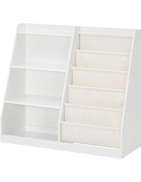 Estantería Infantil CHOEZON 90x35 cm 6 Capas Almacenamiento Juguetes