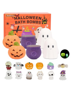Bombas de Baño Halloween BubFroo - 6 Piezas con Juguetes