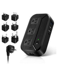 Convertidor de Voltaje 2300W AceChef 220V a 110V con USB