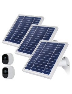 Panel Solar iTODOS para Cámara Arlo Pro/Pro2, 3 Paquete