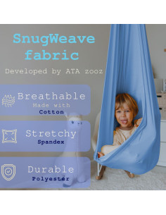 Columpio Sensorial ATA zooz 59x59cm para Niños y Adultos 2