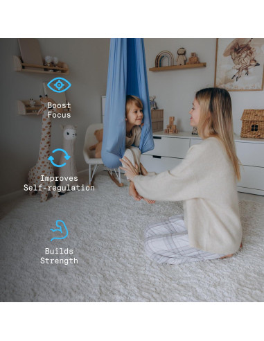 Columpio Sensorial ATA zooz 59x59cm para Niños y Adultos