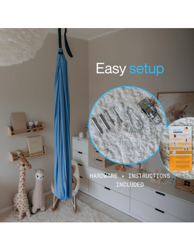 Columpio Sensorial ATA zooz 59x59cm para Niños y Adultos