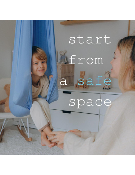 Columpio Sensorial ATA zooz 59x59cm para Niños y Adultos