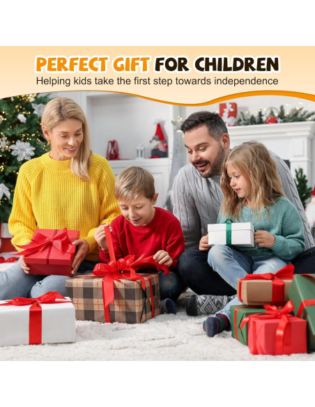 Escalera de Madera para Niños Uiirvdy 2 Escalones Antideslizante