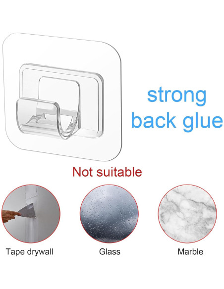 Barra de Cortina Ajustable Patelai 40-70 cm Blanca con Ganchos