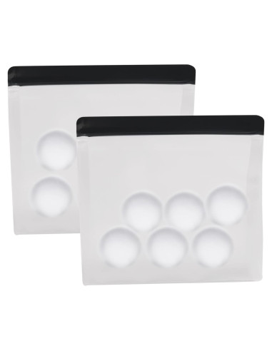 Bolsa de Almacenamiento de Hielo Reutilizable BECOKIT 2 Pzas 1400ml