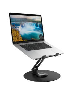 Soporte Giratorio para Laptop Epherie Ajustable 360 Negro