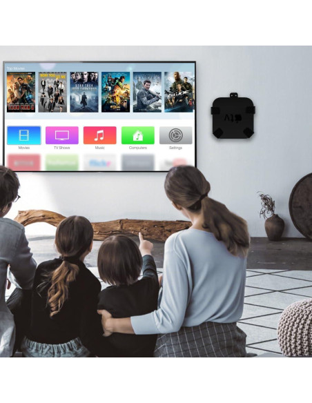 Soporte de Pared IFCASE para Apple TV 4K - Negro