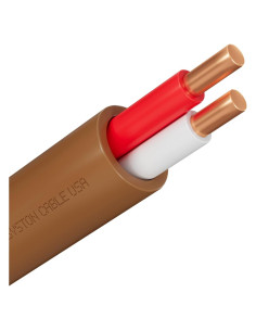 Cable de Termostato Syston 18 AWG 2 Hilos 3.05 m Resistente UV