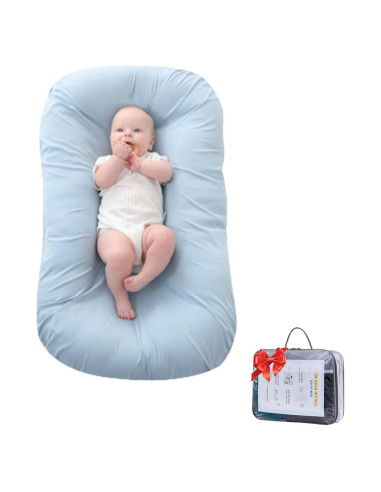 Cojín Nido para Bebés Loevin Azul 75x45 cm 1.5 kg